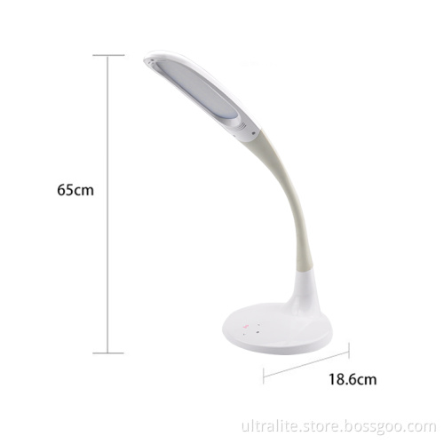 modern sensor touch home reading led desk lamp for studying